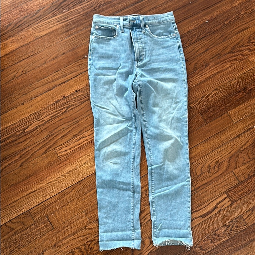 Madewell Women's Light Blue Jeans